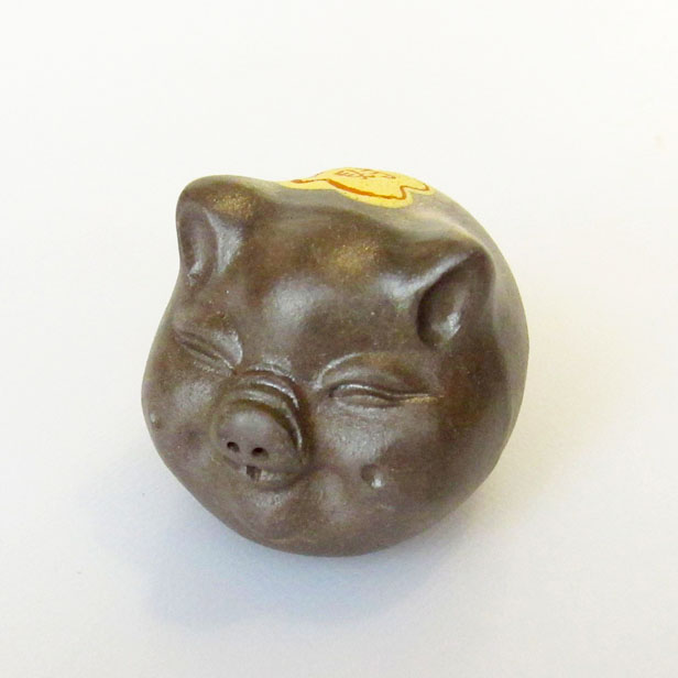 茶盤のマスコット【ミニ豚(財)１個】