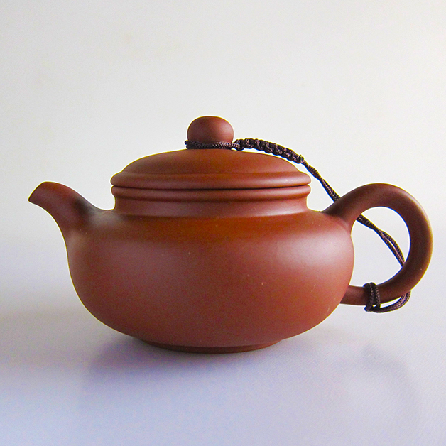 中国茶器【大きな宜興倣古壺180ml １客】